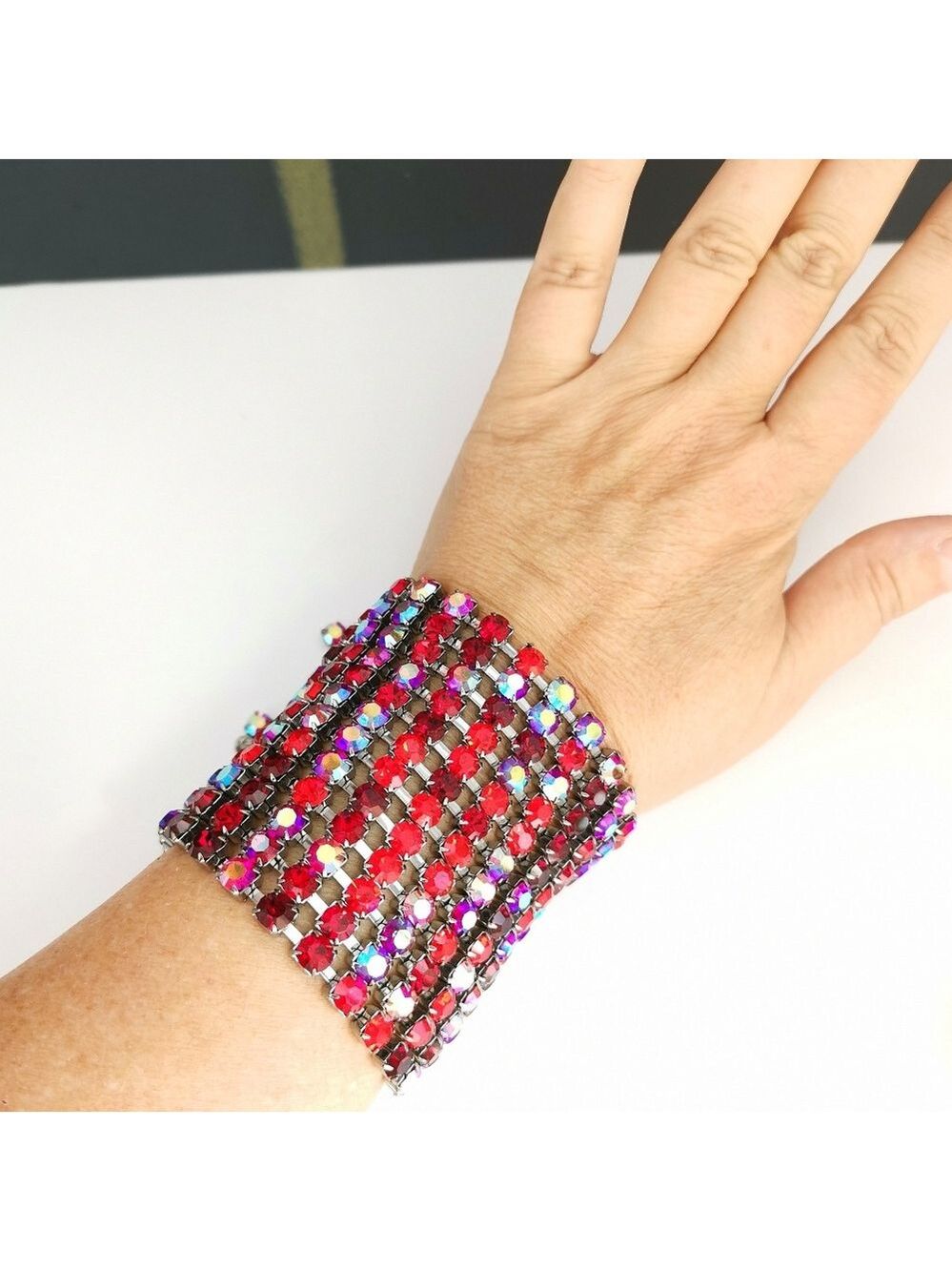 Vintage Y2K Holt Renfrew Swarovski Crystal Bracelet